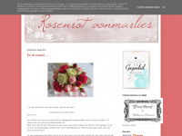 rosenrotvonmarliess.blogspot.com Webseite Vorschau