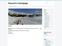 ronconi.ch Webseite Vorschau