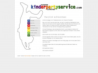 kinderpartyservice.com Webseite Vorschau
