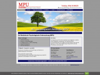 mpu-kassel.com Webseite Vorschau