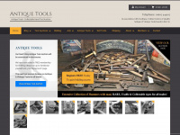 antiquetools.co.uk Webseite Vorschau