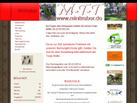minitraber.de Webseite Vorschau