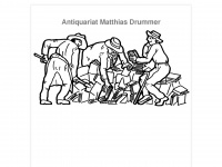 antiquariat-drummer.de Webseite Vorschau