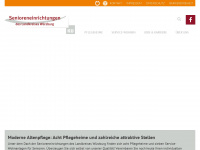 senioreneinrichtungen.info Webseite Vorschau