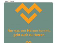 max-fields.com Webseite Vorschau