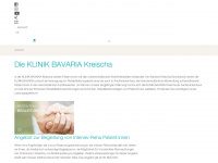 klinik-bavaria.de Webseite Vorschau