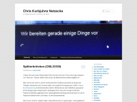 chris-kurbjuhn.de Webseite Vorschau