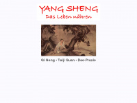 yang-sheng.ch Webseite Vorschau