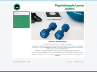 physiotherapie-ac.de Webseite Vorschau