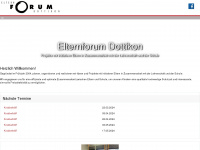 elternforum-dottikon.ch Webseite Vorschau