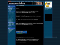 wasserball.org Webseite Vorschau
