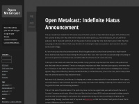 openmetalcast.com Webseite Vorschau