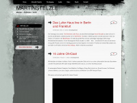 martinstelzle.wordpress.com Webseite Vorschau