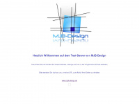 mjb-design.de Webseite Vorschau