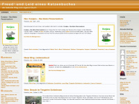 katzenbuch.wordpress.com Webseite Vorschau