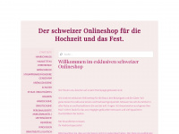 hochzeitsspezialist.ch Webseite Vorschau