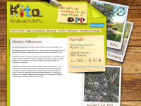 kinderwerkstatt-muenster.de Webseite Vorschau