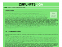 zukunfts-liga.de Webseite Vorschau