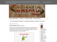 culinariaungaria.blogspot.com Webseite Vorschau