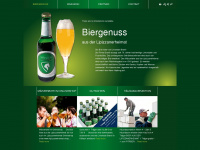 biergenuss.at Webseite Vorschau