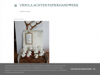 papierwelt.blogspot.com Webseite Vorschau