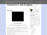verdummtinalleewigkeit.blogspot.com Webseite Vorschau
