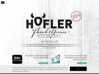 fleischerei-hoefler.at Webseite Vorschau