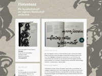 tintentanz.de Webseite Vorschau