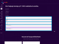 momondo.fi Webseite Vorschau