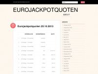 Eurojackpotquoten.wordpress.com
