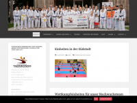 taekwondo-oberndorf.at Webseite Vorschau