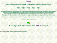 ipbk.de Webseite Vorschau