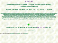 iplast.de Webseite Vorschau