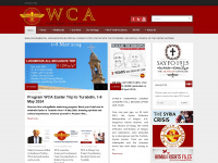 wca-ngo.org Webseite Vorschau