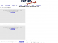 kulturgarage.eu Webseite Vorschau