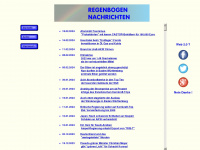 regenbogen-nachrichten.de Webseite Vorschau