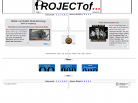 projectof.com Webseite Vorschau