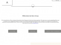 amon-group.com Webseite Vorschau