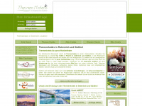 therme-hotels.com Webseite Vorschau