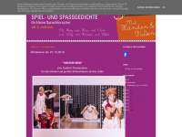gedichttheatershow.blogspot.com Webseite Vorschau