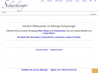 weingut-schachinger.at Webseite Vorschau