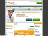 tech2select.com Webseite Vorschau