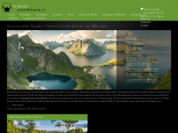 travelscandinavia.ch Webseite Vorschau