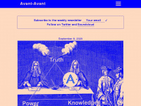 avant-avant.net Webseite Vorschau