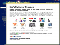swimwear4men.com Webseite Vorschau