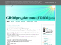 grossprojekt-transformation.blogspot.com Webseite Vorschau