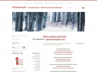 wintergeschichten.wordpress.com Webseite Vorschau