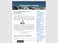 kraeuterspatz.wordpress.com Webseite Vorschau