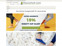 hausschuh.com Webseite Vorschau