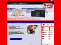 thermobelt.com Webseite Vorschau